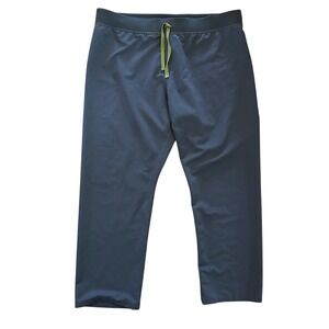 Figs High Waisted Livingston Basic Scrub Pants Size‎ XXL Quiet Navy PO 2185